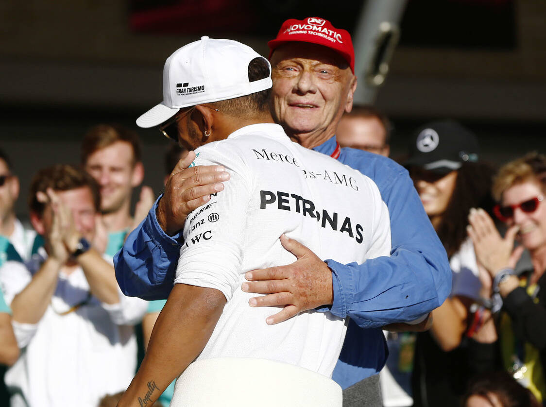 Foto zur News: Lauda: Lewis hat Mercedes den Titel gebracht, nicht umgekehrt