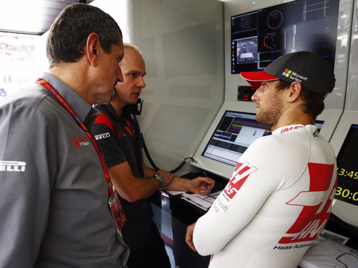Foto zur News: Günther Steiner: Warum er Romain Grosjean angeschnauzt hat