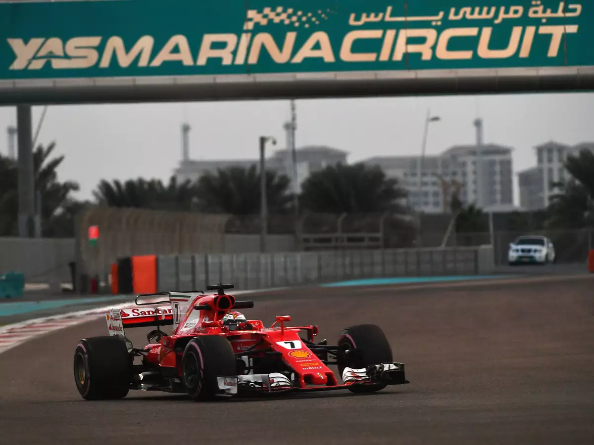 Foto zur News: Abu Dhabi: Kimi Räikkönen Schnellster bei Pirelli-Test