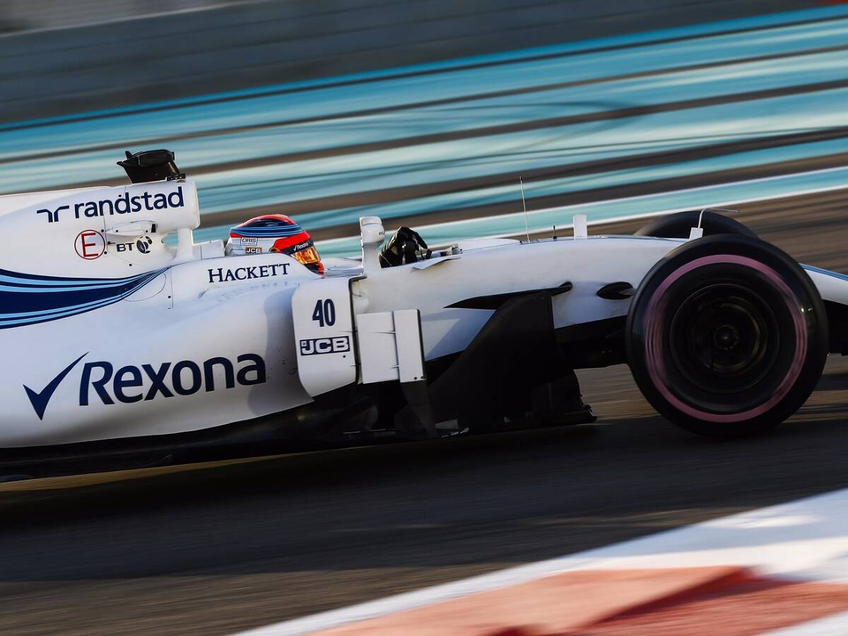 Foto zur News: Williams über Kubica-Test: Speed ist ein "kompliziertes Thema"
