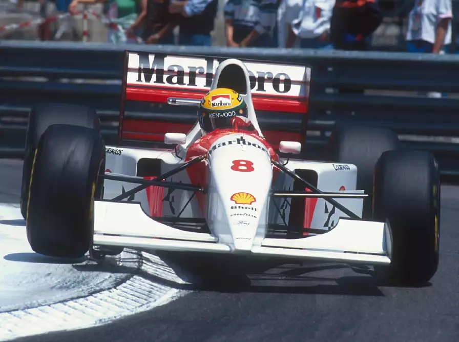 Foto zur News: Auktion: Sennas McLaren MP4/8A von 1993 unterm Hammer