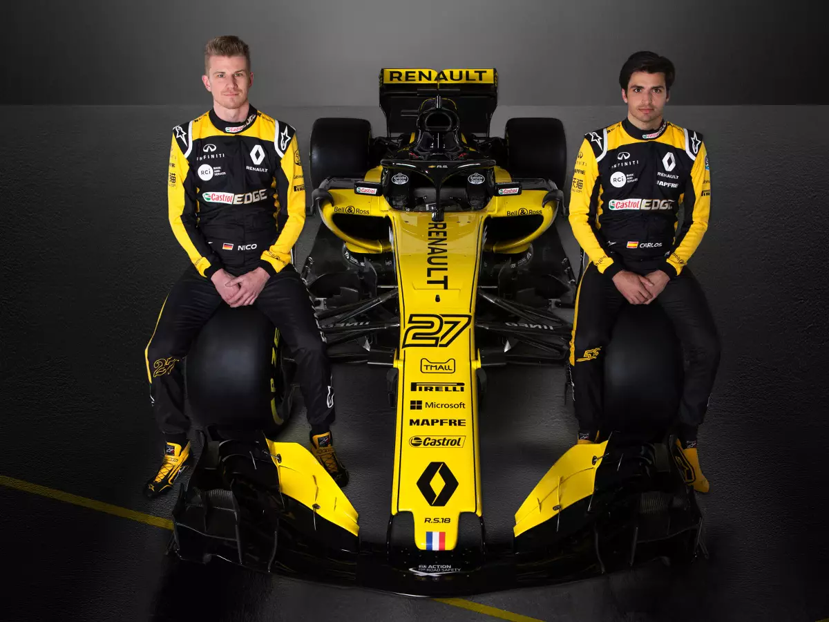 Nico Hülkenberg, Carlos Sainz Foto zur News: Renault will Topteams angreifen: Red Bull ist "Messlatte"