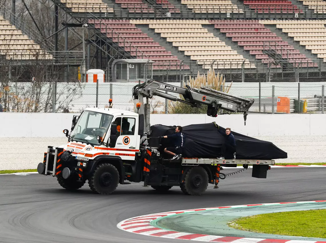 Foto zur News: Nur 22 Runden: Bremsprobleme behindern Force India