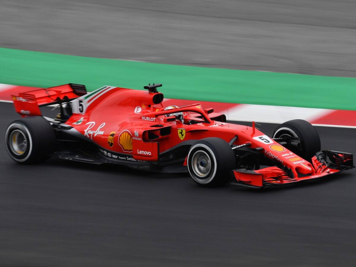 Foto zur News: Sebastian Vettel nach Bestzeit: "Das Auto funktioniert"