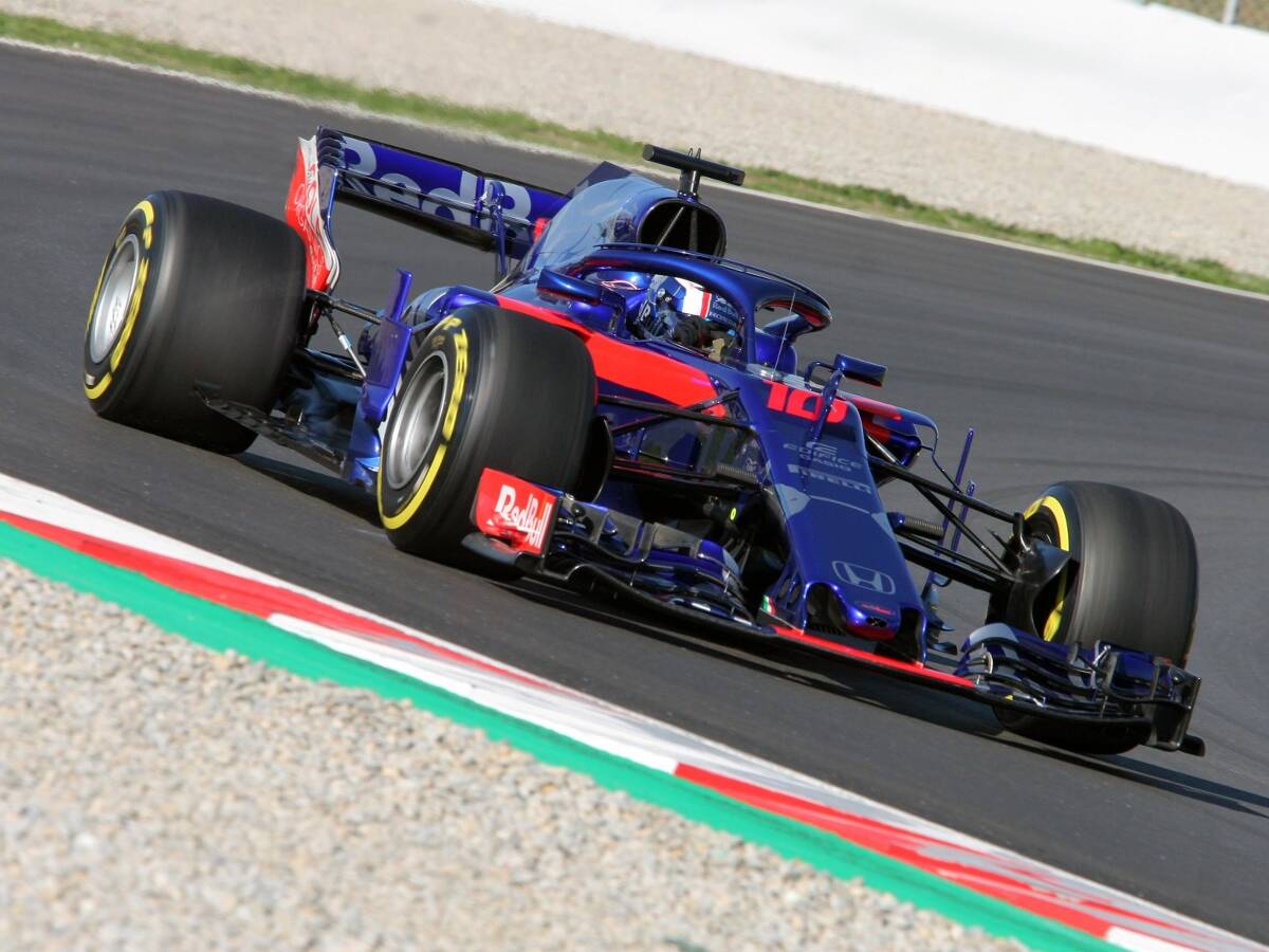 Foto zur News: Toro Rosso: Stotterstart in die zweite Formel-1-Testwoche