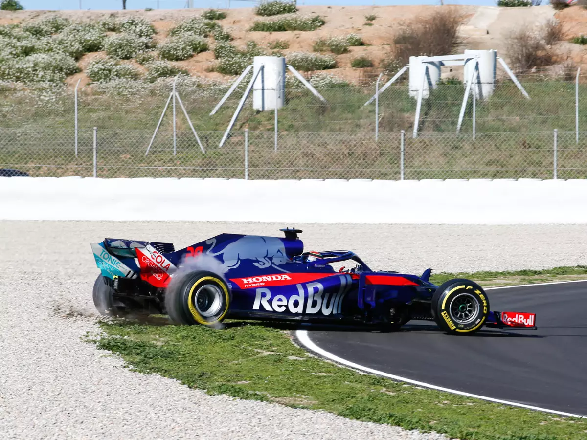 Foto zur News: Toro Rosso: Ereignisreicher Testtag für Hartley