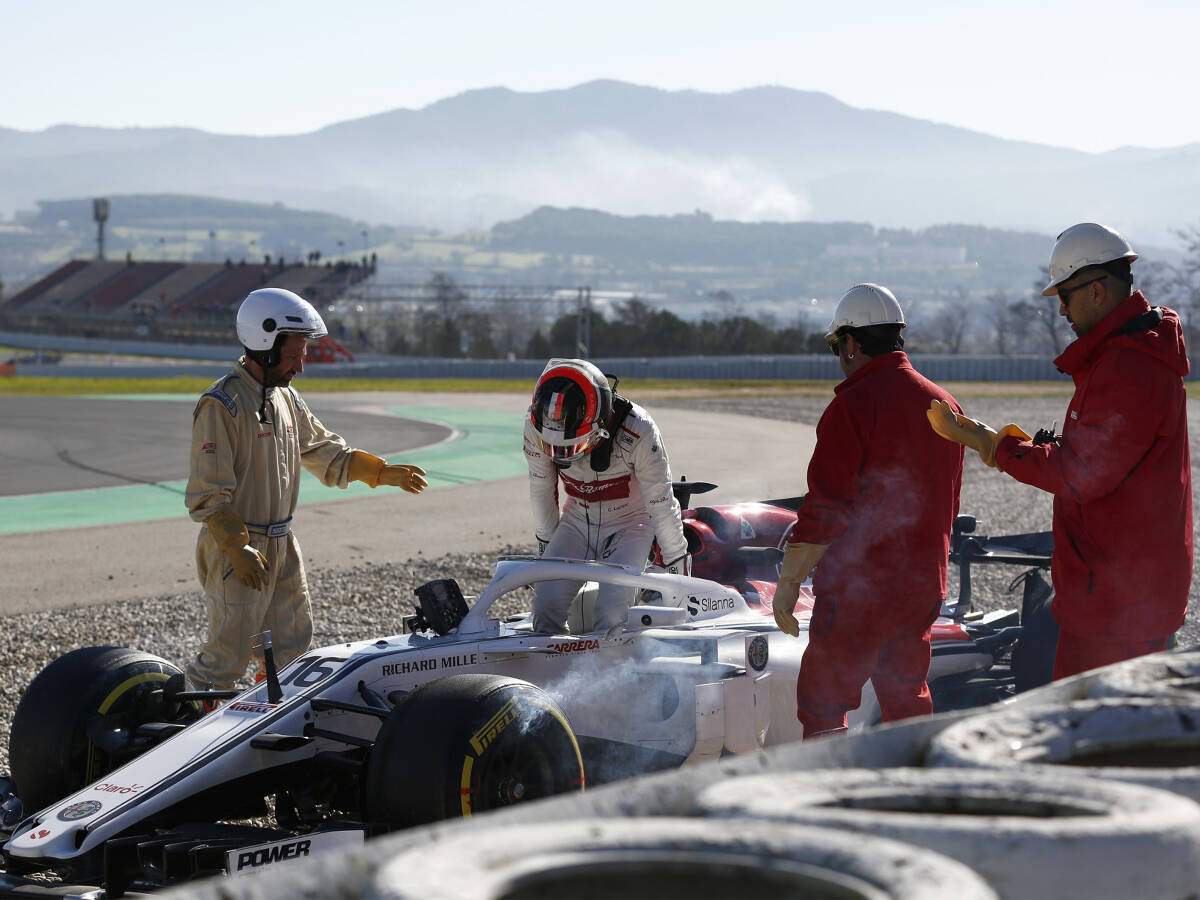 Foto zur News: Sauber-Rookie Leclerc lernt auf und neben der Strecke