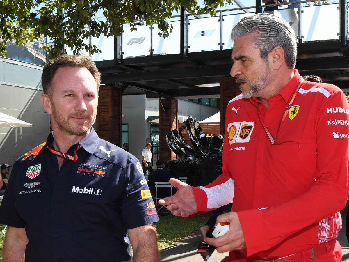 Foto zur News: Wegen FIA-Mann: Ferrari #AND# Red Bull zanken in Pressekonferenz