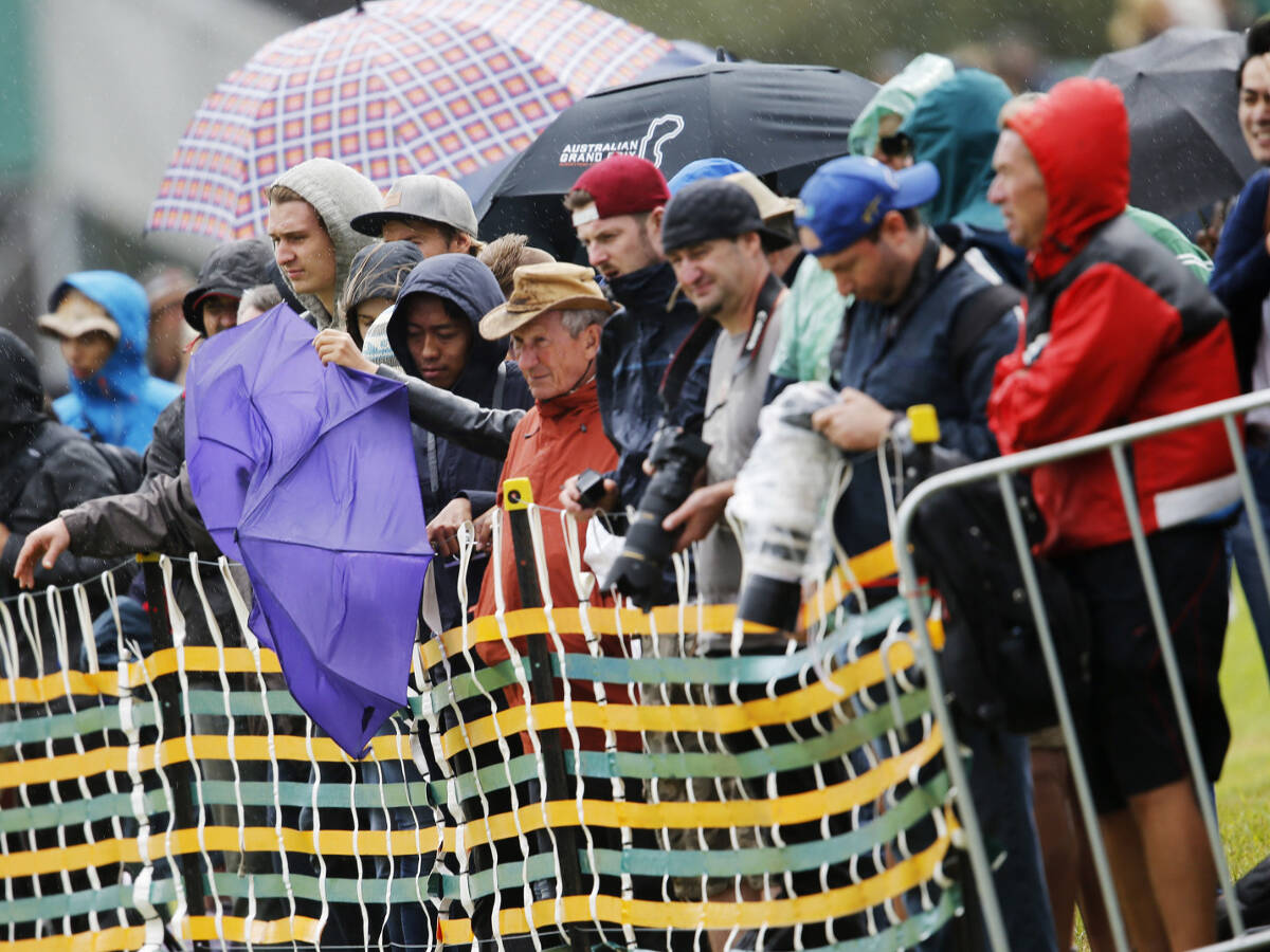 Foto zur News: Formel-1-Wetter Melbourne: Es drohen heftige Gewitter