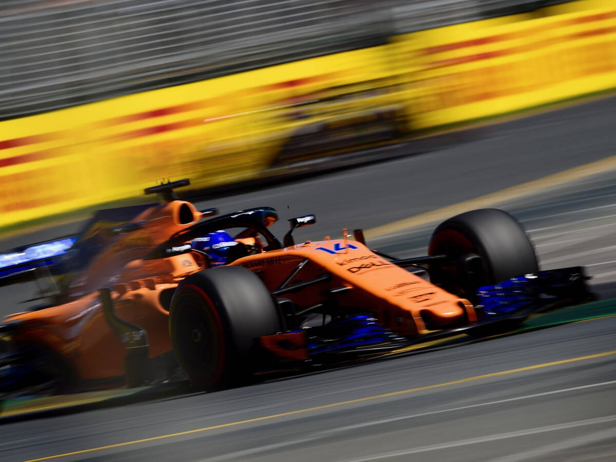 Foto zur News: Wieder Probleme bei McLaren: Diesmal ist's der Auspuff
