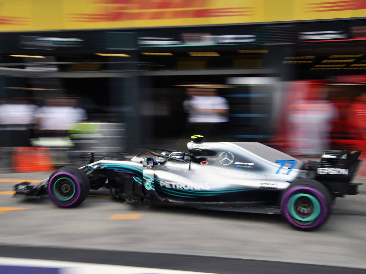 Foto zur News: Nach Bottas-Crash: Mercedes tauscht weitere Komponenten