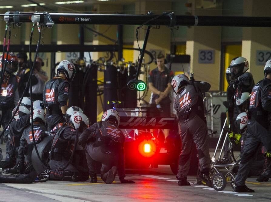 Foto zur News: Haas-Teamchef klärt auf: Radmutter verkantet aufgeschraubt