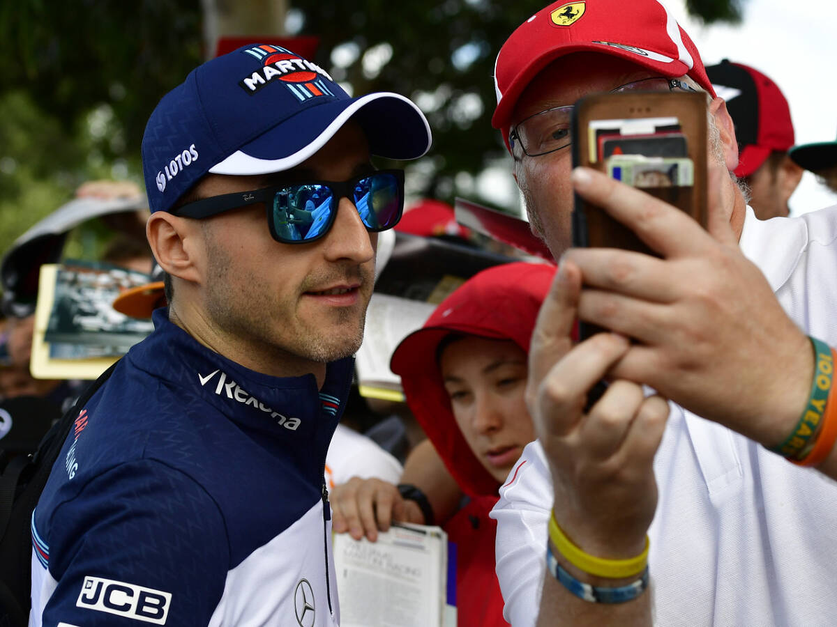 Foto zur News: Kubica nach Formel-1-Comeback: "Endlich wieder glücklich"