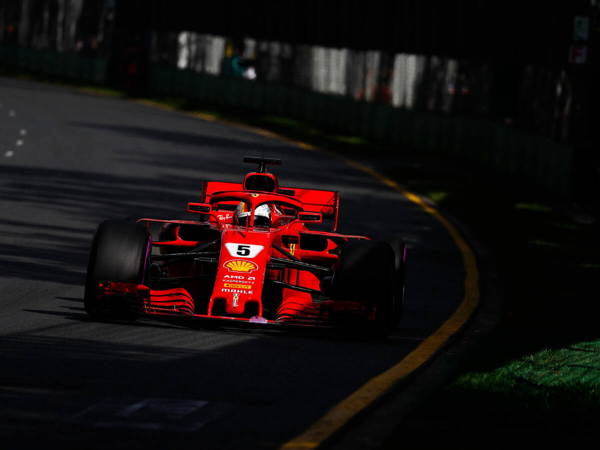 Foto zur News: Sebastian Vettel: Wo der Ferrari noch schwächelt