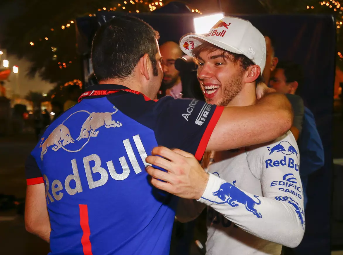 Foto zur News: Alonso-Joke: Gasly wollte Honda nur Respekt erweisen