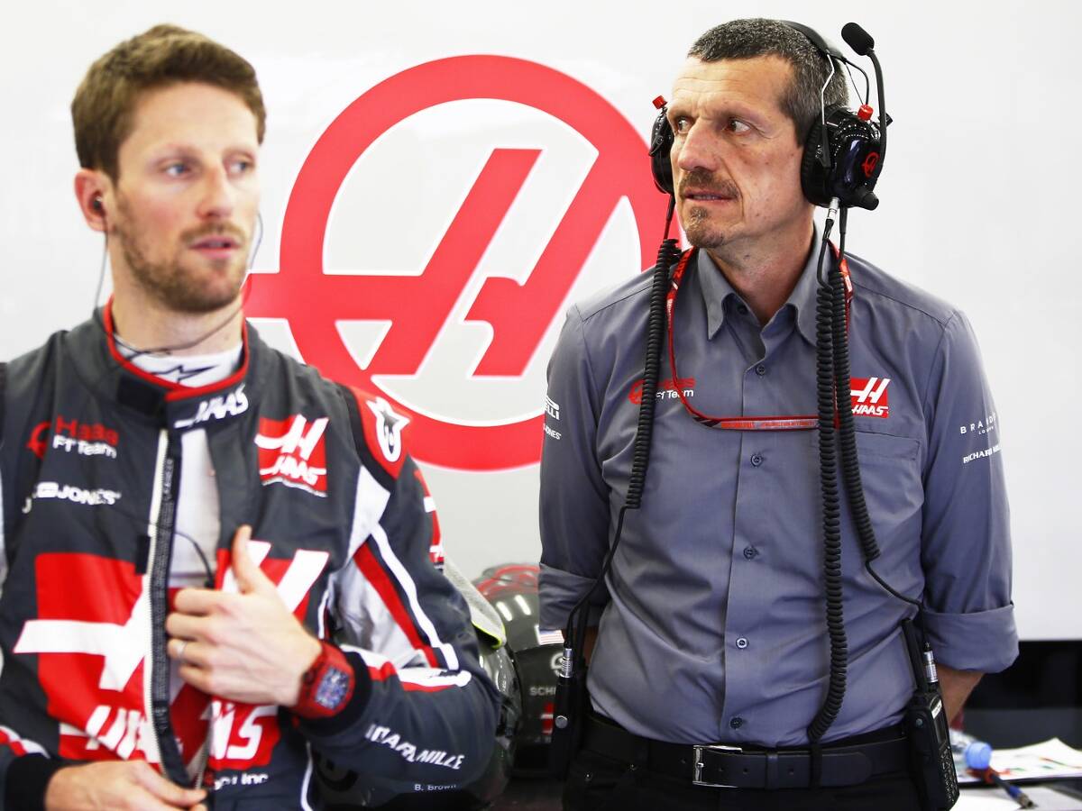 Foto zur News: Steiner dankbar für Grosjeans Unterstützung bei der Fahrerwahl