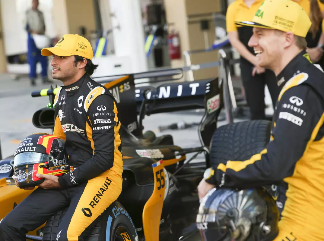 Foto zur News: Hülkenberg über Sainz-Duell: "Schwierig, mich zu schlagen"