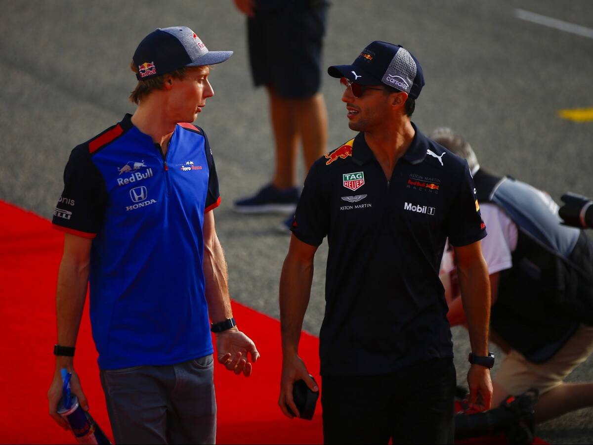 Foto zur News: Ricciardo: Brendon Hartley ist die Hartnäckigkeit in Person