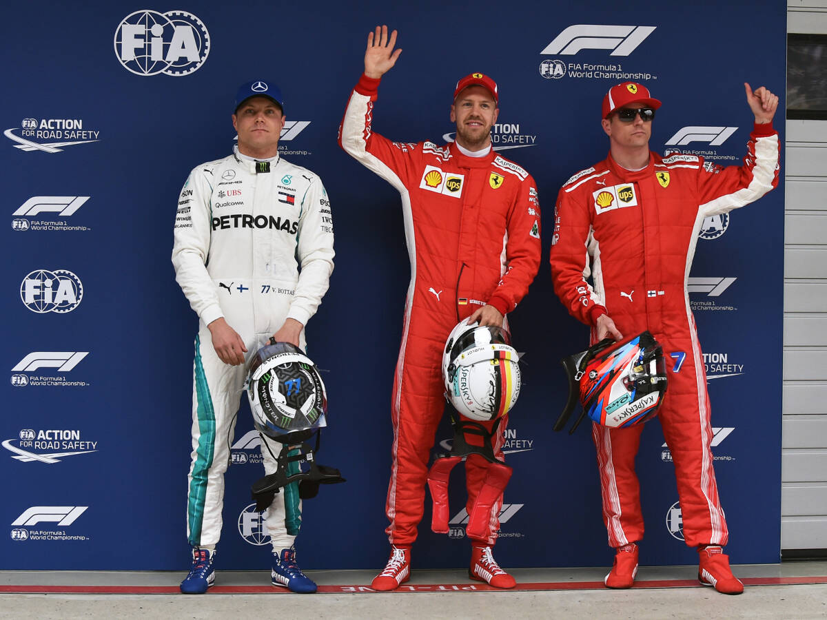 Foto zur News: Formel 1 China 2018: Mercedes gegen Ferrari chancenlos!
