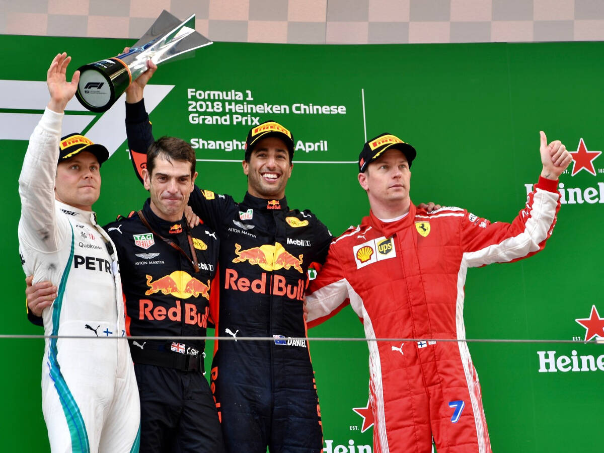 Foto zur News: Formel 1 China 2018: Ricciardo jubelt dank goldener Strategie!