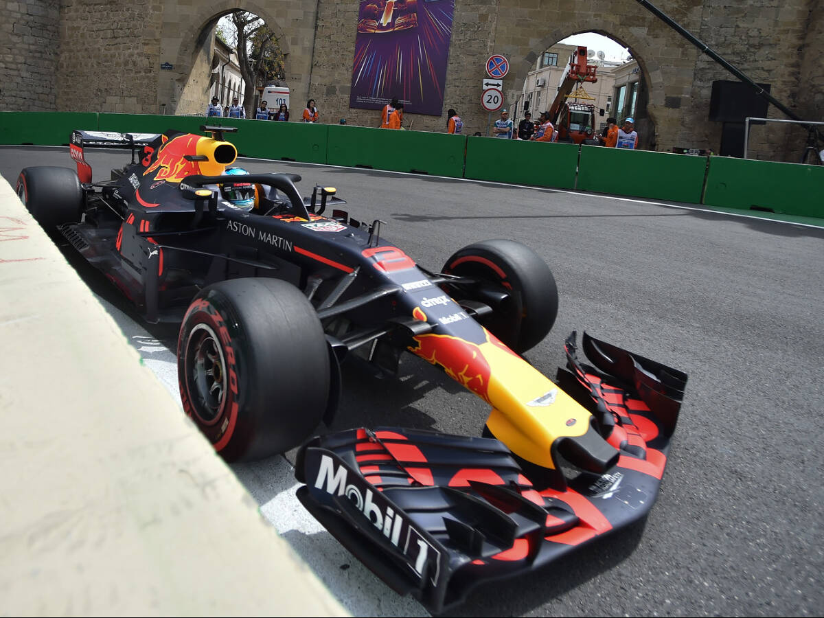 Foto zur News: Formel 1 Baku 2018: Red Bull beeindruckt am Freitag