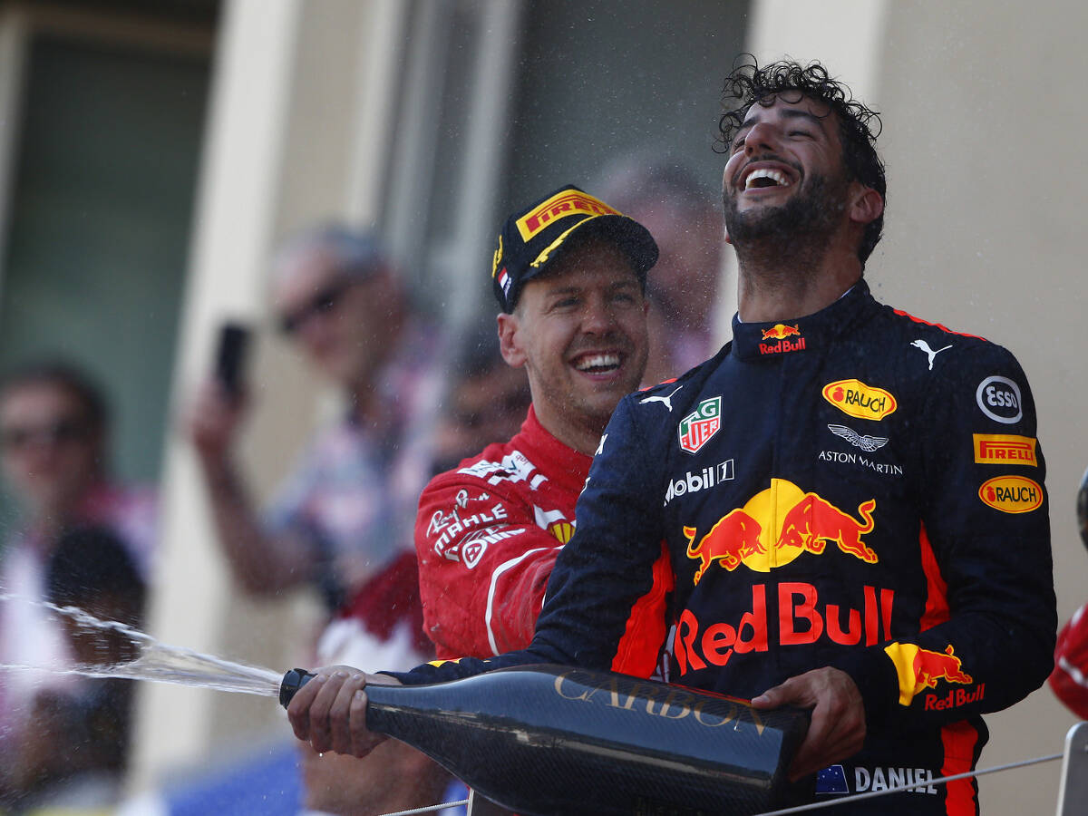 Foto zur News: Ricciardo: Vettel fürchtet mich nicht als Ferrari-Teamkollegen