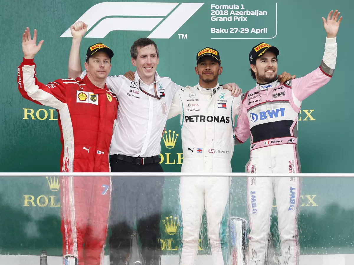 Foto zur News: Formel 1 Baku 2018: Hamilton gewinnt völlig irres Rennen!