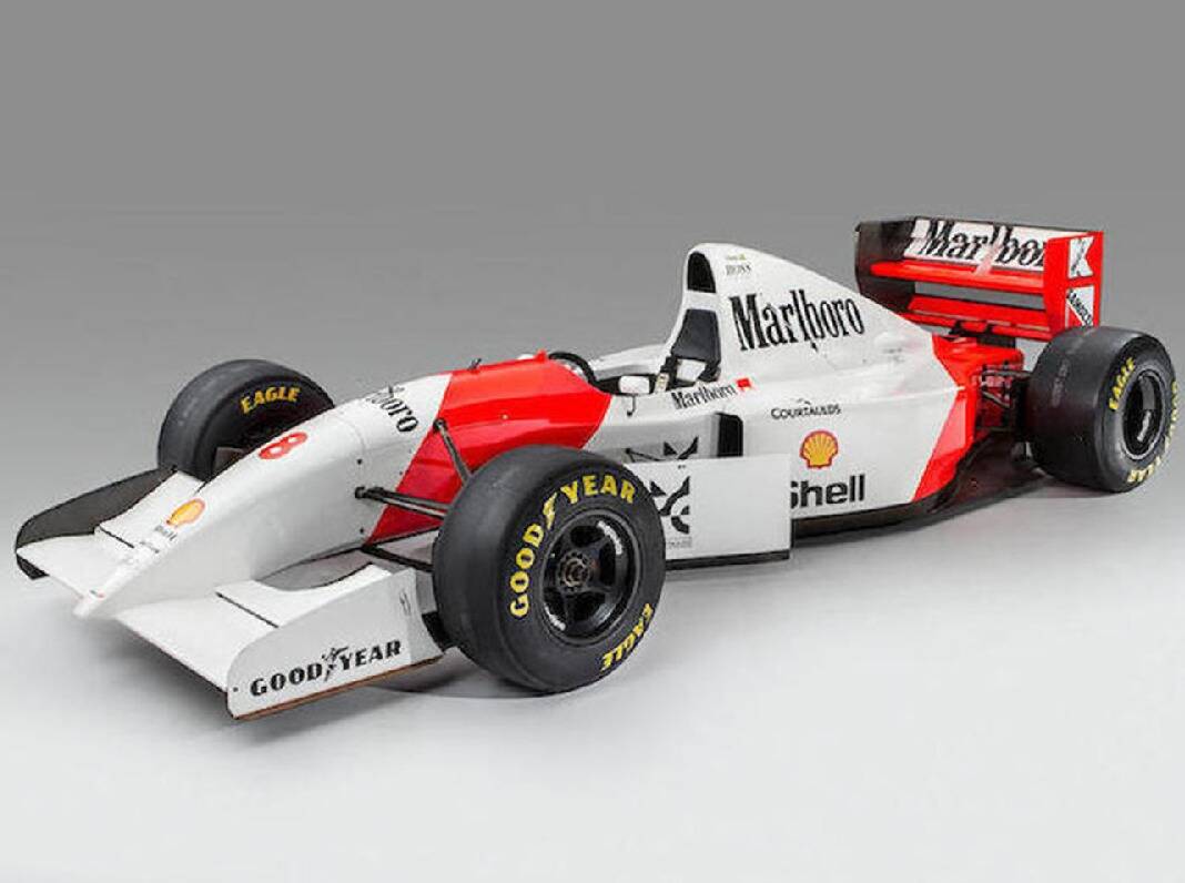 Foto zur News: McLaren von Ayrton Senna für vier Millionen Euro versteigert
