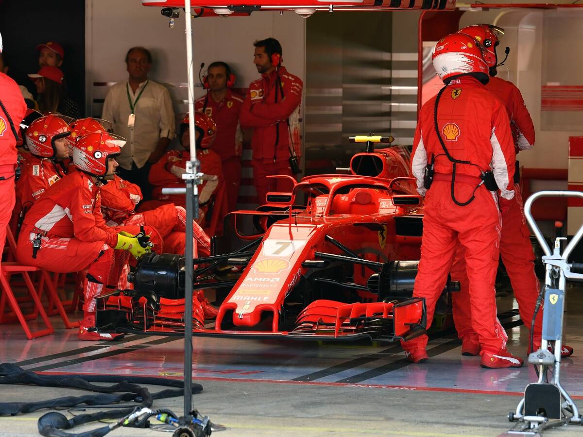 Foto zur News: Nach Spanien-Ausfall: Räikkönen-Motor wohl noch zu retten