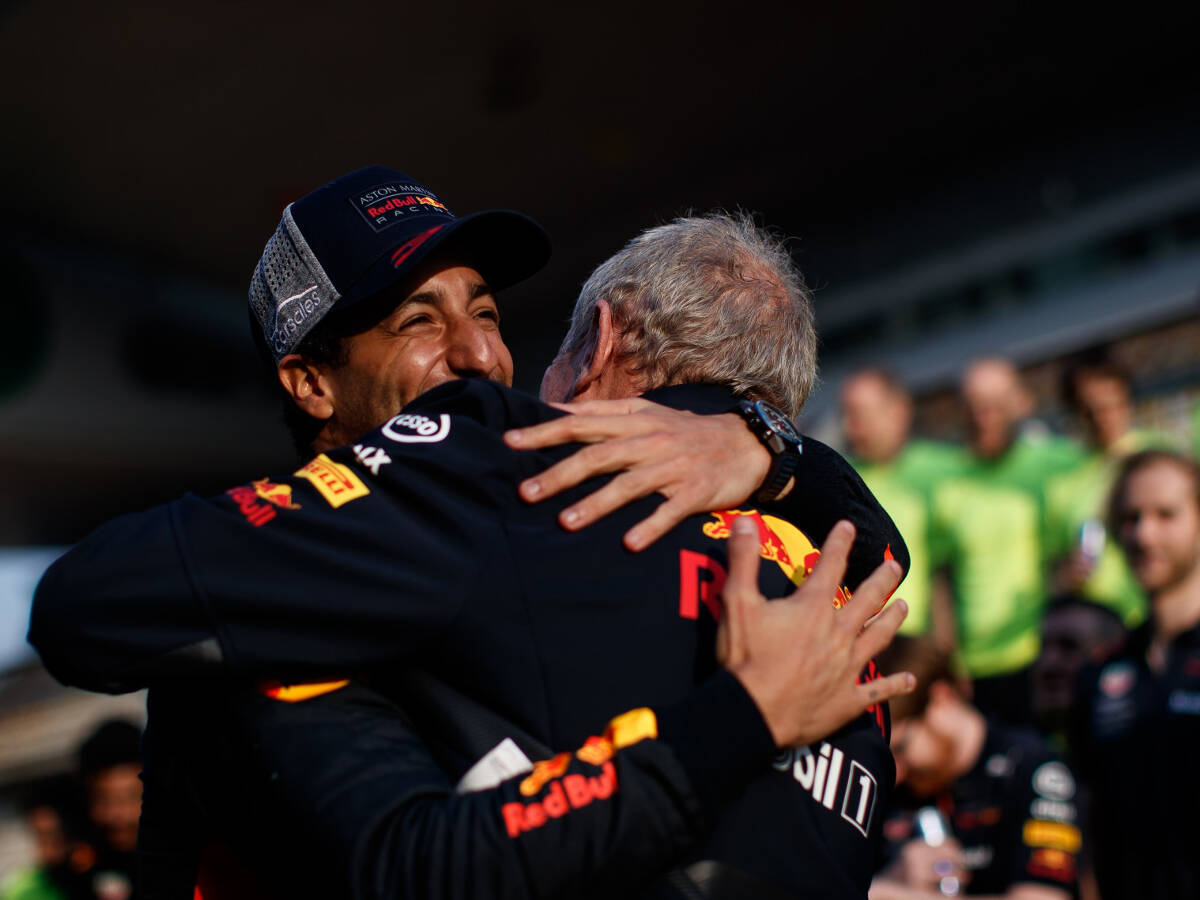 Foto zur News: "Helmut-Runde": Ricciardo nicht auf dem Niveau von Verstappen und Perez