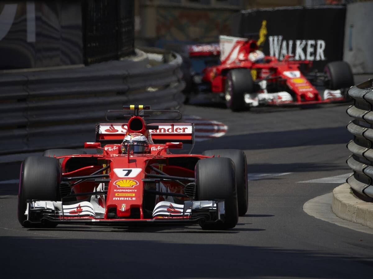 Foto zur News: Kimi Räikkönen über Monaco 2017: "War nicht glücklich"