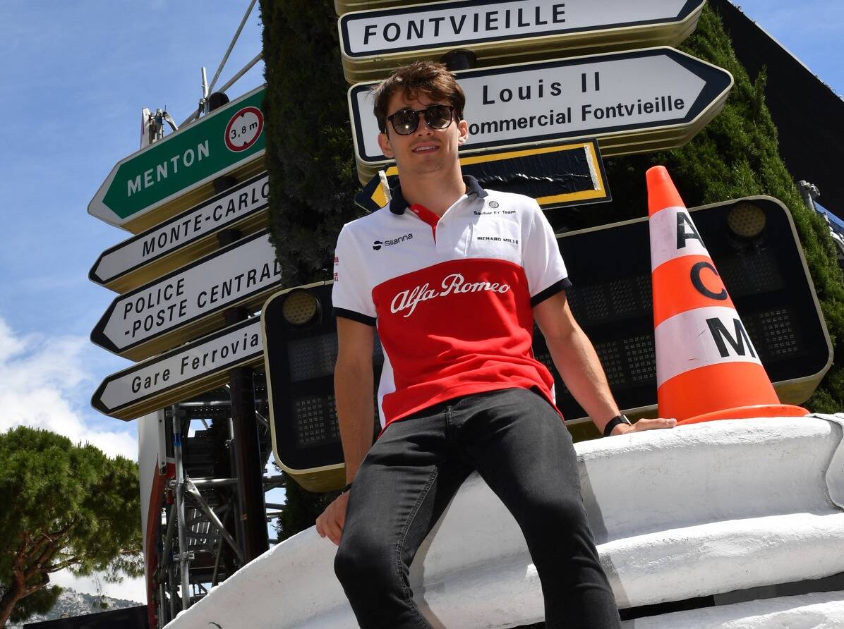 Foto zur News: Charles Leclerc: Erst dritter Monegasse beim Heim-Grand-Prix