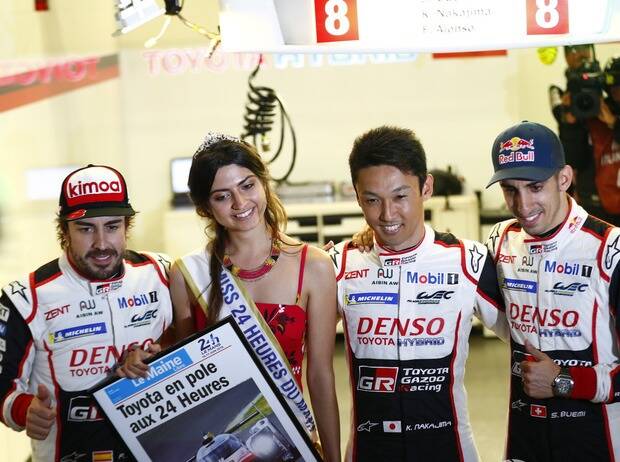 Foto zur News: Fernando Alonso dank Toyota-Teamkollege auf Le-Mans-Pole