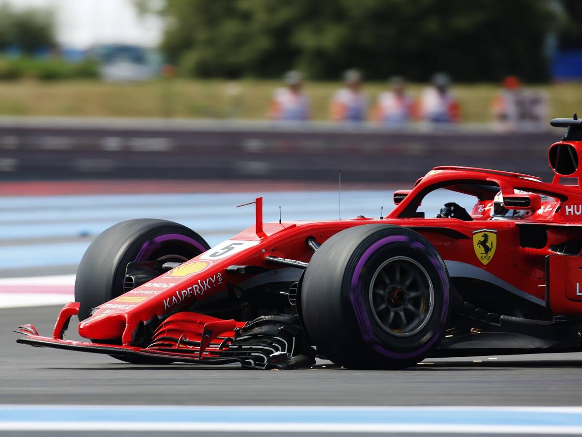 Foto zur News: Le Castellet: Vettel kollidiert in der ersten Kurve mit Bottas