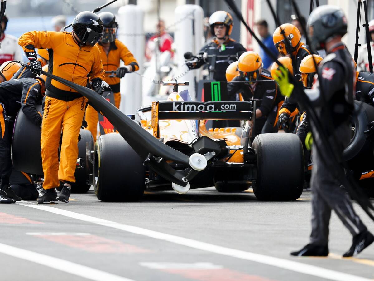 Foto zur News: Drittes Rennen ohne Punkte: McLaren mitten im Abwärtstrend