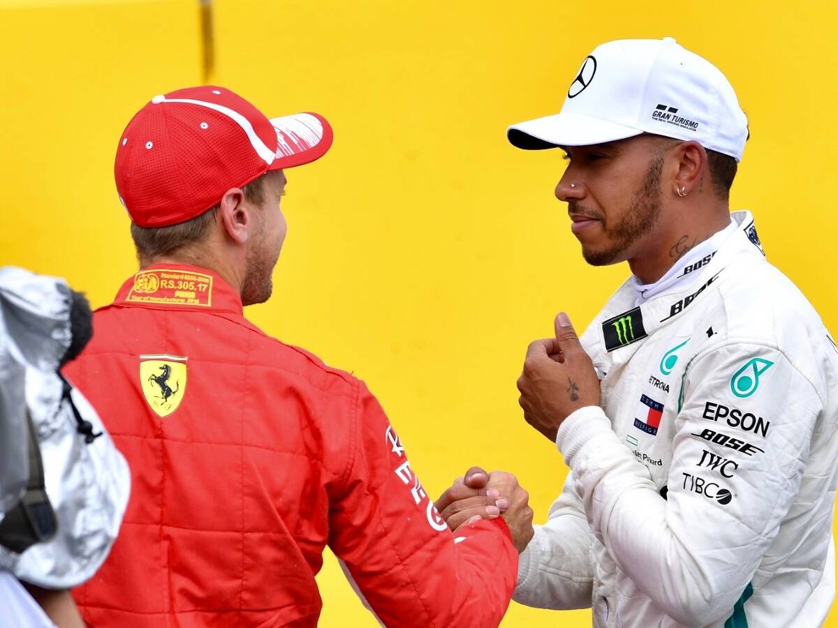 Foto zur News: Sebastian Vettel glaubt: War kein Spaziergang für Lewis Hamilton