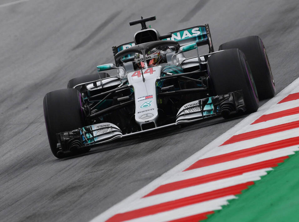 Foto zur News: Formel 1 Österreich 2018: Hamilton mit Update zur Bestzeit