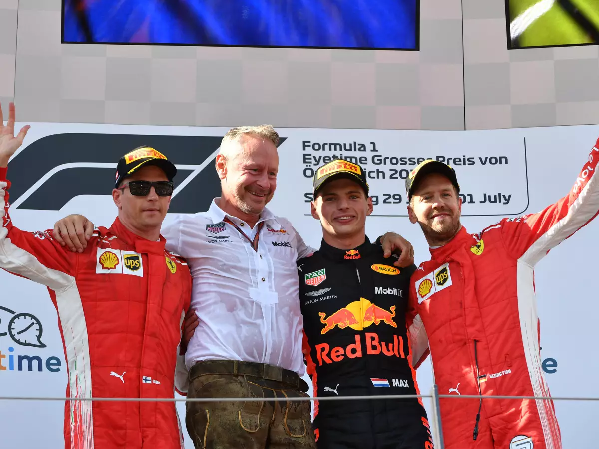 Foto zur News: Formel 1 Österreich 2018: Verstappen lässt Spielberg beben!