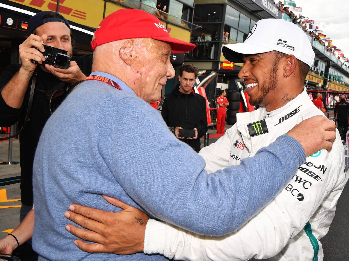 Foto zur News: Hamilton bekommt Anruf von Niki Lauda: "Er will fit zurückkehren"