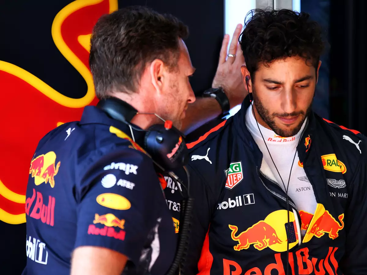 Christian Horner, Daniel Ricciardo Foto zur News: Ricciardo: Neuer Red-Bull-Vertrag noch vor der Sommerpause?