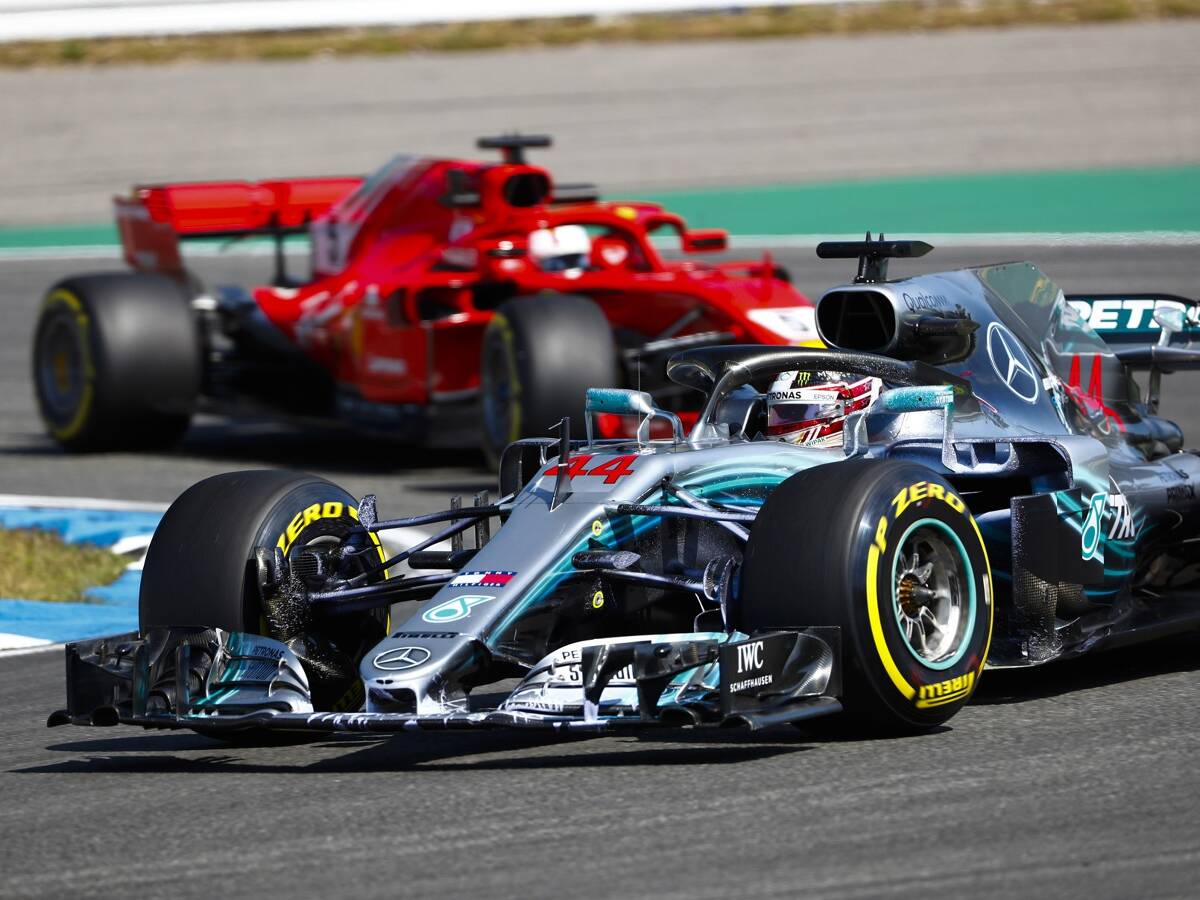 Foto zur News: Hockenheim: Mercedes mit Respekt vor Ferraris Renntempo