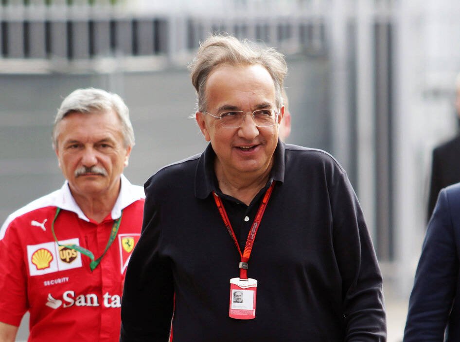 Foto zur News: Medien: Ferrari-Präsident Marchionne tritt am Samstag zurück