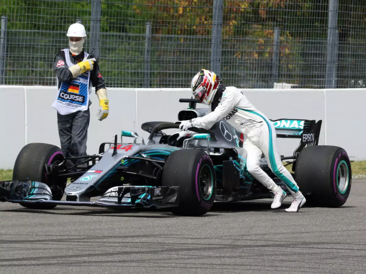 Foto zur News: Lewis Hamilton: Ist Podestplatz in Hockenheim noch drin?