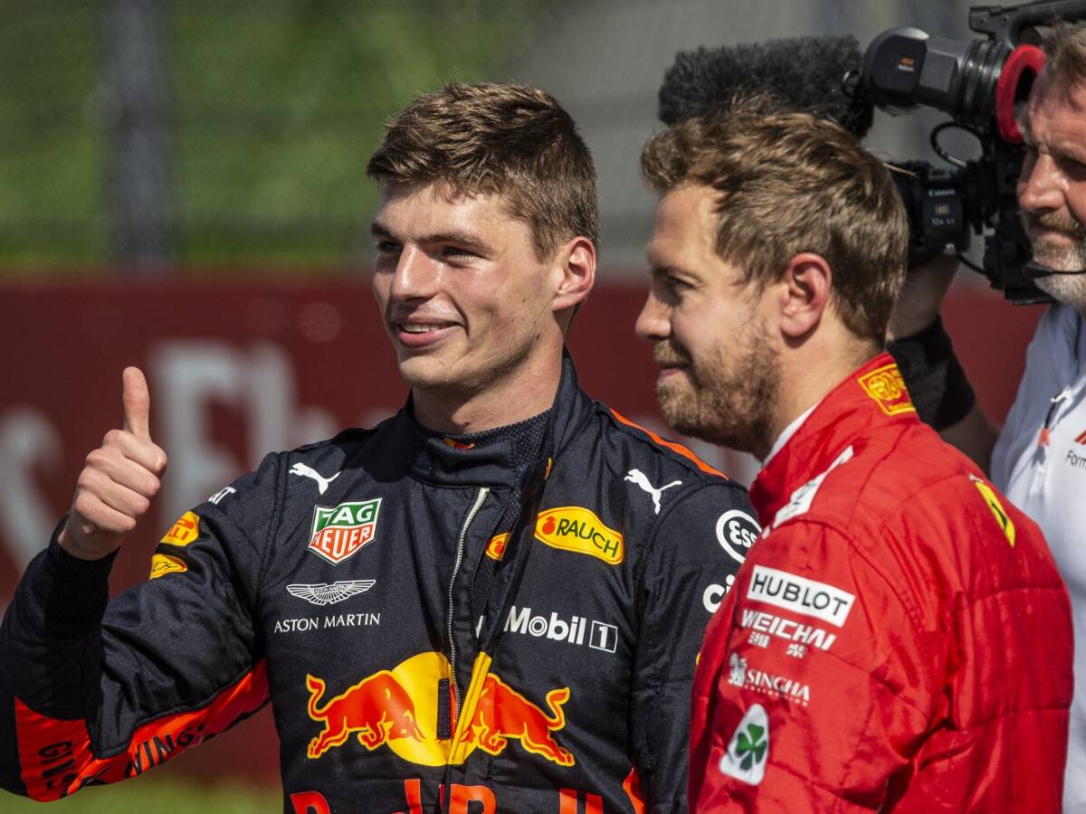 Foto zur News: "Hätte jedem passieren können": Verstappen verteidigt Vettel