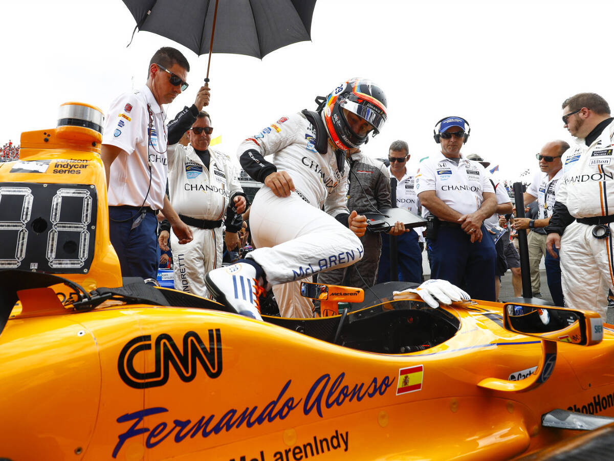Foto zur News: Fernando Alonso: Weiterer IndyCar-Test noch 2018 geplant