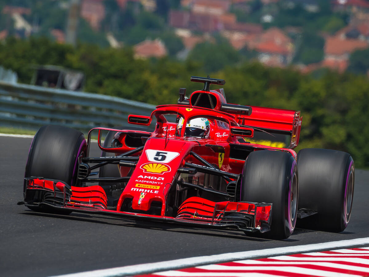 Foto zur News: Formel 1 Ungarn 2018: Ferrari nur knapp vor Mercedes