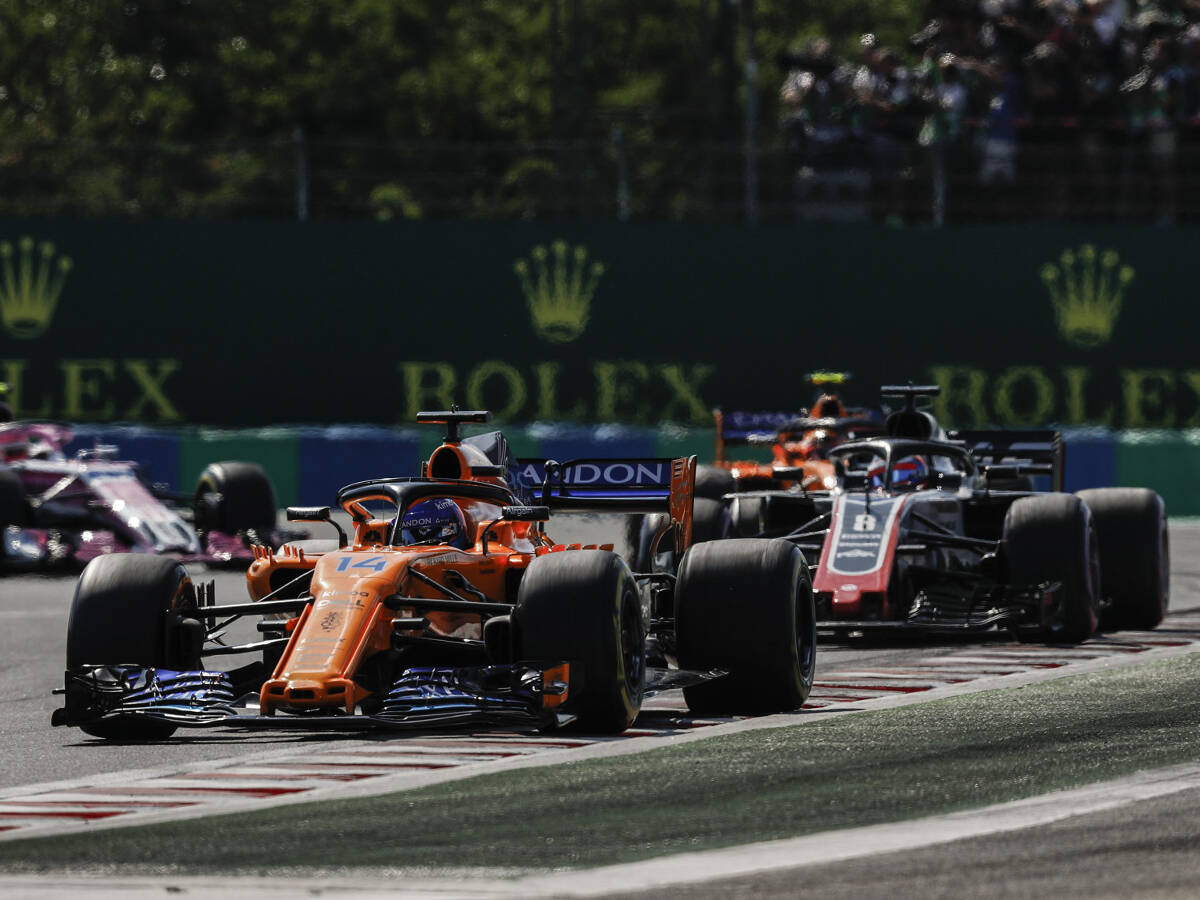 Foto zur News: Haas sauer auf Alonso: Rennkommissare haben die Nase voll