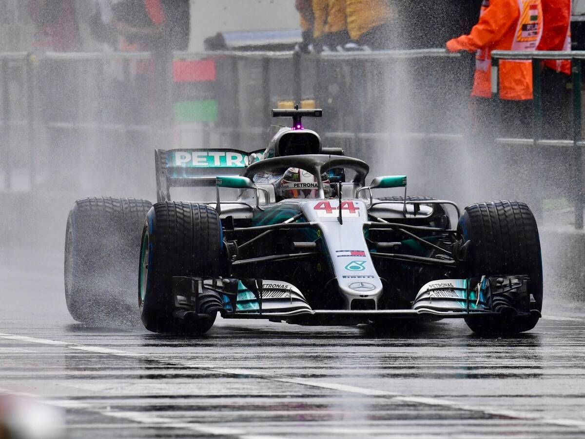 Foto zur News: Lewis Hamilton erklärt: Deshalb ist er so stark im Regen