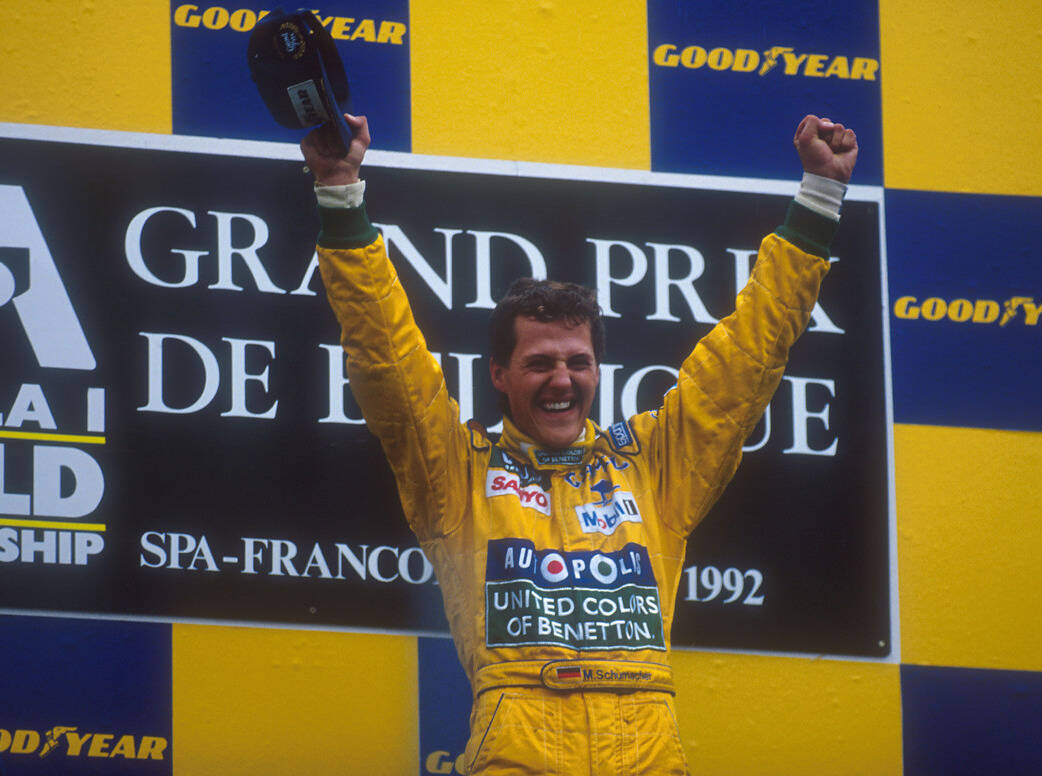 Foto zur News: Brundle: Schumachers erster Sieg hätte meiner sein können