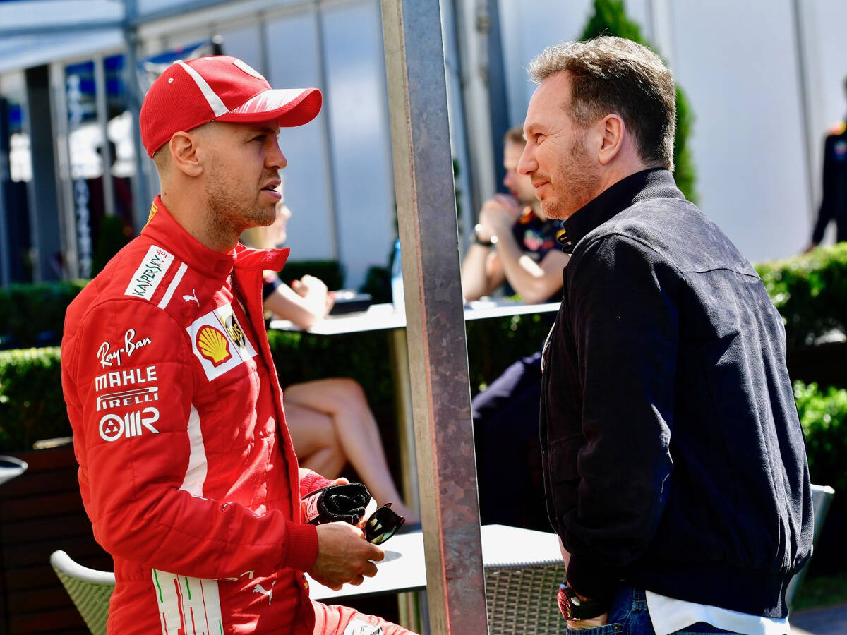 Foto zur News: Horner: Man kann sehen, dass Vettel Druck mit sich herumträgt